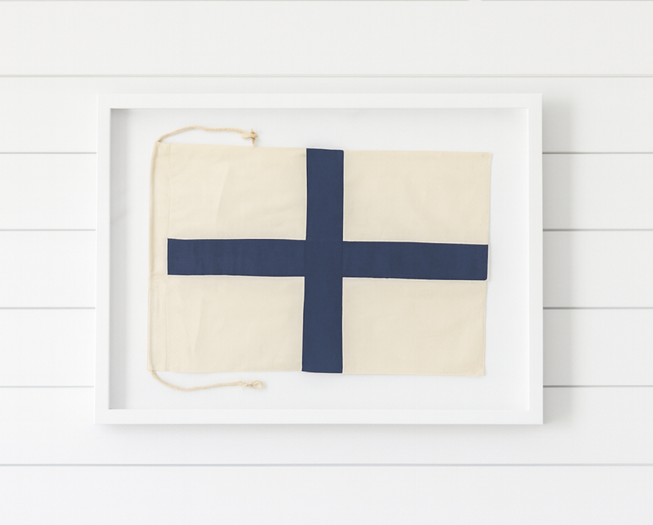 Framed Xray Signal Flag