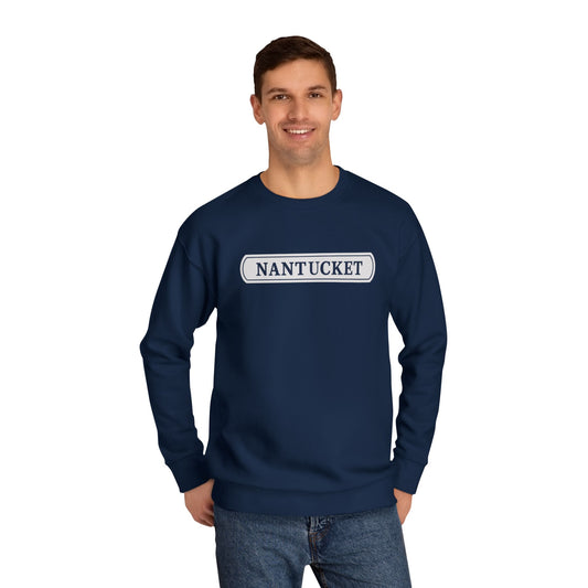 Nantucket Crewneck - White Quarterboard